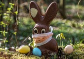 Puzzle Puzzle Pâques : le lapin en chocolat masqué