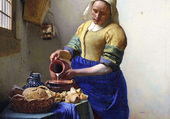 Puzzle Puzzle peintre célèbre : la laitière Johannes Vermeer