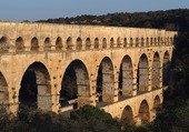 Puzzle Pont du Gard . vue plongeante